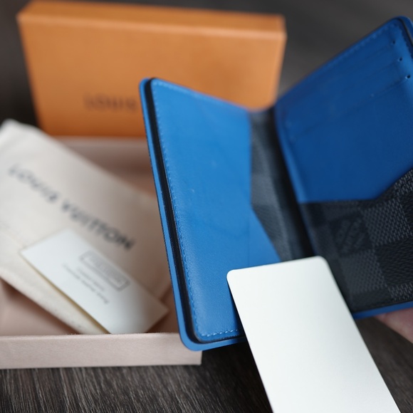 Louis Vuitton Pocket Organizer N64432 O.DE Poche D. Grap. Neon - Picture 4 of 13